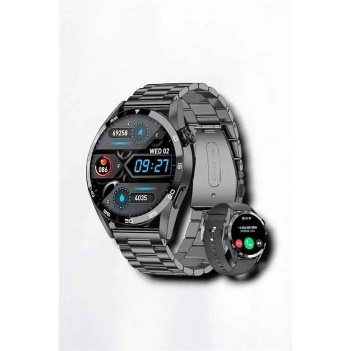 CEYLAN ADAM Suya Dayanıklı Dokunmatik Akıllı Saat Bluetooth 5.0, Sesli Asistan ve Sağlık Takibi