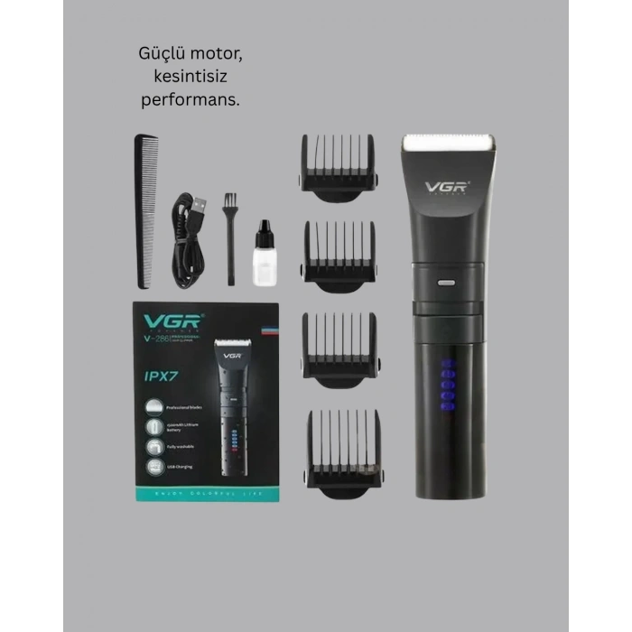 CEYLAN ADAM Suya Dayanıklı Tıraş Makinesi – Hassas Paslanmaz Çelik ve Titanyum Bıçak