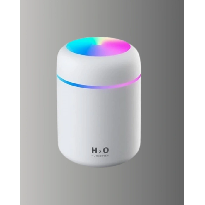 CEYLAN ADAM Taşınabilir Hava Nemlendirici – Renkli Işık ve USB Bağlantı