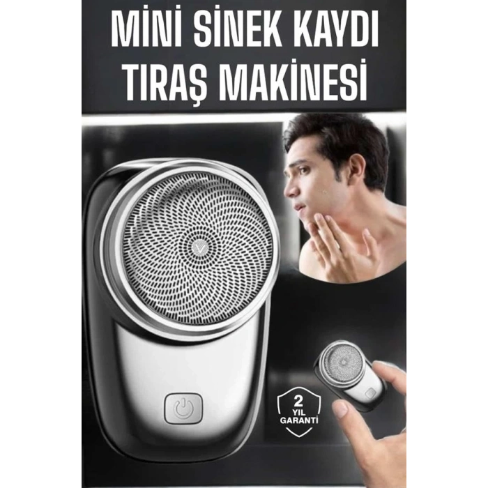 CEYLAN ADAM Tıraş Makinesi Mini Sıfır Sakal Yanak Tıraş Makinesi USB Şarjlı