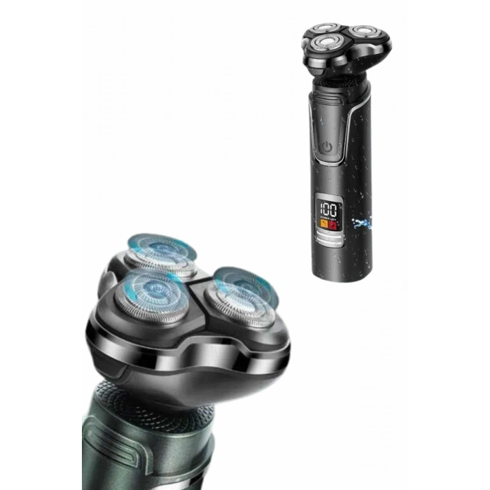 CEYLAN ADAM Tıraş Makinesi Profesyonel 3in1 Dijital Göstergeli 3 Başlıklı Erkek Bakım