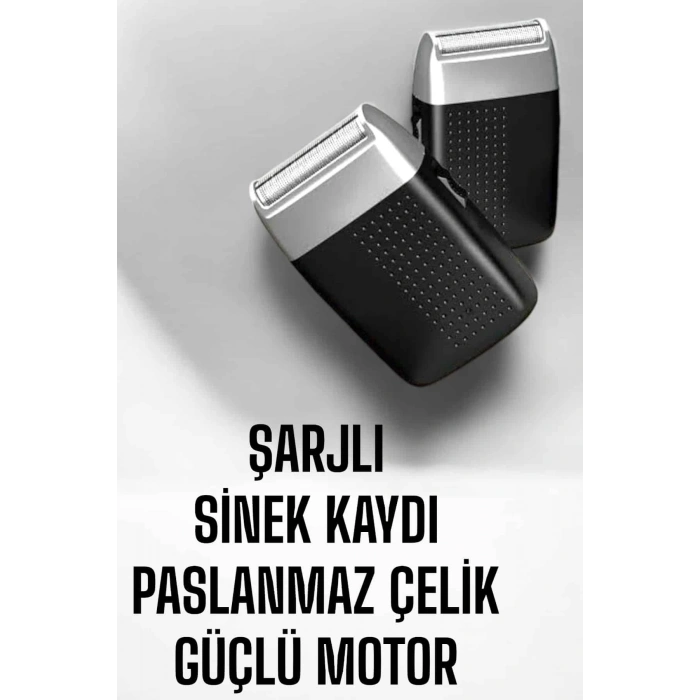 CEYLAN ADAM tıraş makinesi Sinek Kaydı Paslanmaz Çelik Taşınabilir Şarjlı