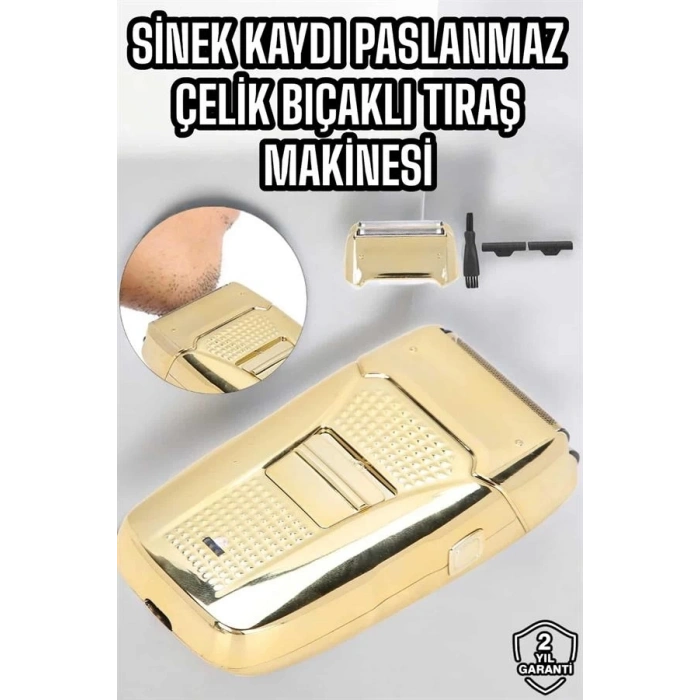 CEYLAN ADAM Tıraş Makinesi Sinek Kaydı Saç Sakal ve Vücut Tıraşına Uygun