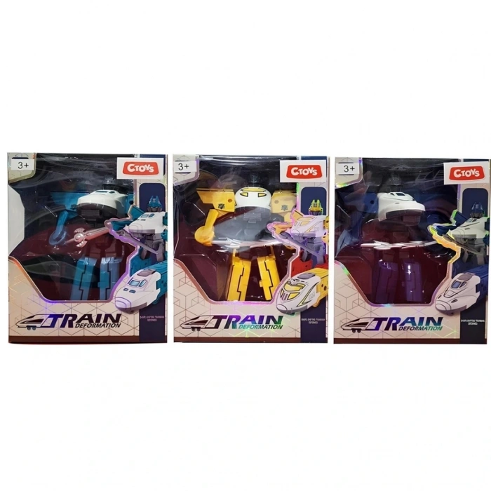 CEYLAN ADAM Trene Dönüşebilen Oyuncak Robot