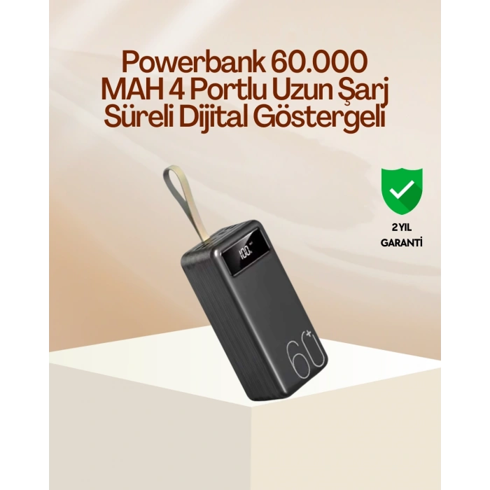 CEYLAN ADAM Tüm Cihazlara Uyumlu Çoklu Çıkışlı Powerbank