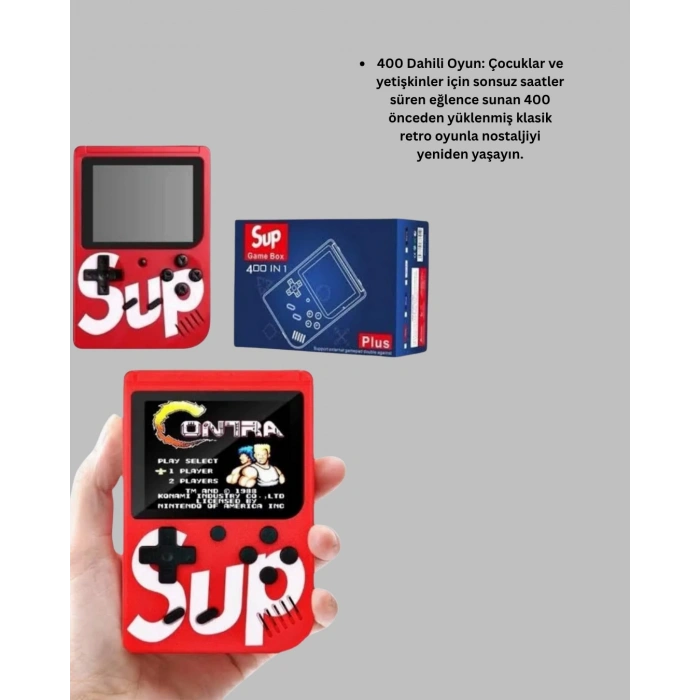 CEYLAN ADAM TV Bağlantılı Şarjlı Retro Oyun Konsolu