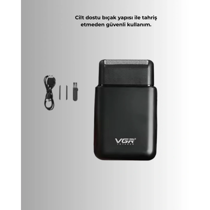 CEYLAN ADAM Ultra İnce Elektrikli Tıraş Makinesi | USB Şarjlı ve Su Geçirmez