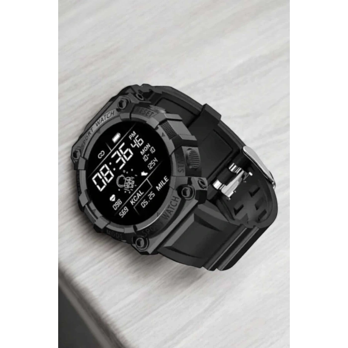 CEYLAN ADAM Unisex Tasarımıyla Klasik ve Spor Kombinlere Uygun Akıllı Saat