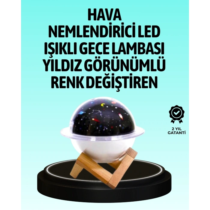 CEYLAN ADAM USB ile çalışan projektörlü aromaterapi nemlendirici masaüstü kullanım için uygun