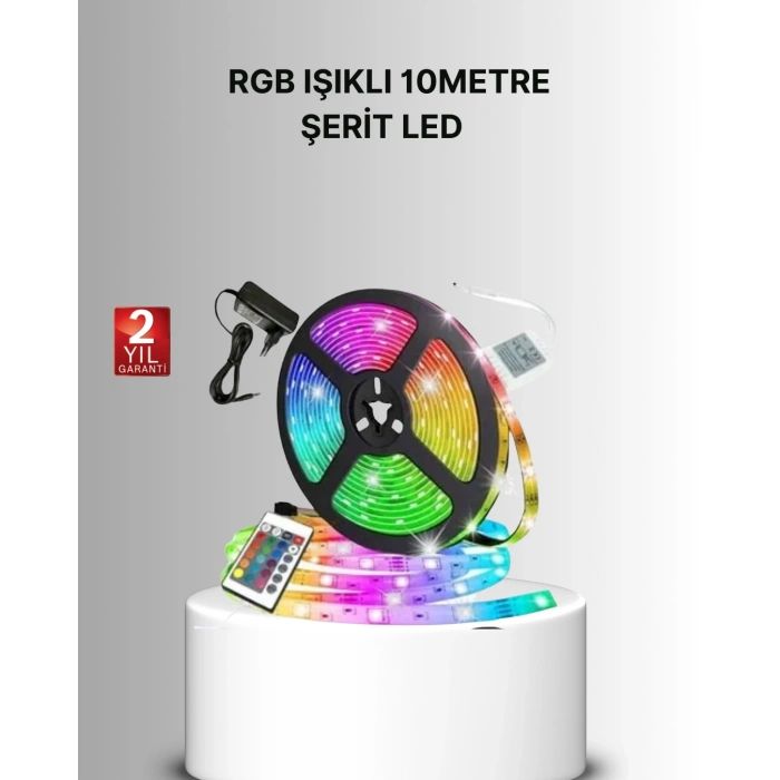 CEYLAN ADAM Uzaktan Kumandalı RGB Smart Şerit LED Işık Esnek ve Taşınabilir Dekorasyon