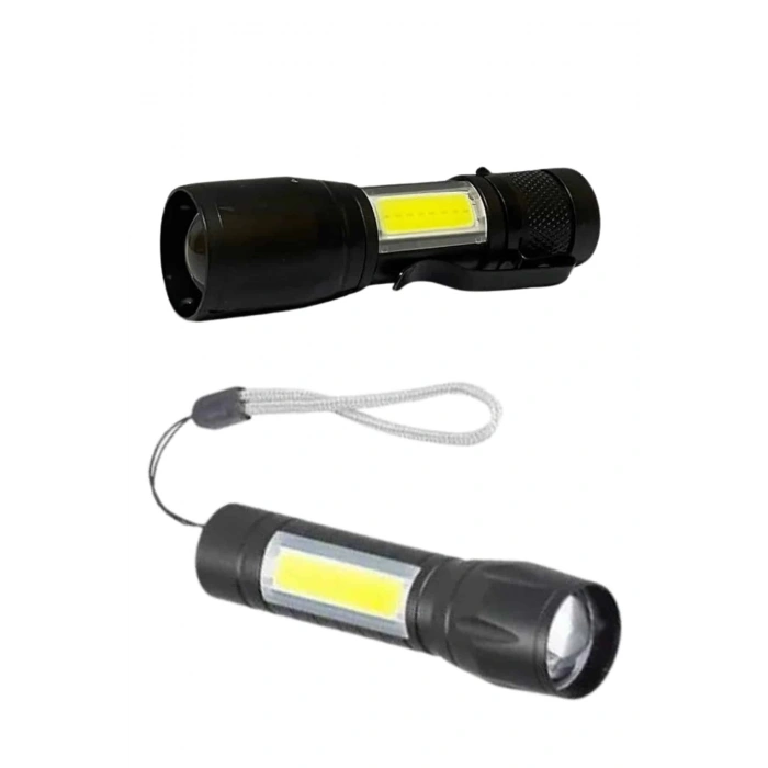 CEYLAN ADAM Uzun Menzilli Şarjlı El Feneri Uzun Ömürlü Led Işık Lamba