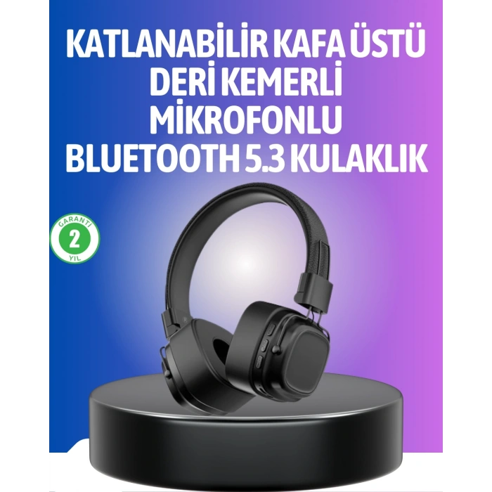 CEYLAN ADAM Uzun Süreli Rahat Kullanım İçin Kablosuz Bluetooth Kulaklık