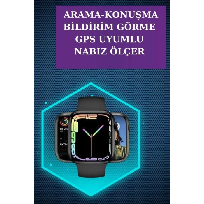 CEYLAN ADAM Yeni Nesil Akıllı Saat ve Kablosuz Kulaklık Kampanyası İkili Set Bluetooth Bağlantılı