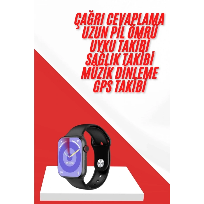 CEYLAN ADAM Yeni Nesil Akıllı Saat Ve Kulaklık Seti Gümüş Kasa Zarif Tasarım Çok Fonksiyonlu