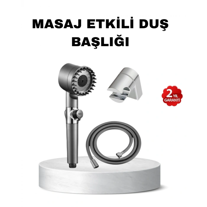 CEYLAN ADAM Yeni Nesil Masaj Uçlu Duş Başlığı – Cilt Rahatlatıcı ve Kas Gevşetici Spa Deneyimi