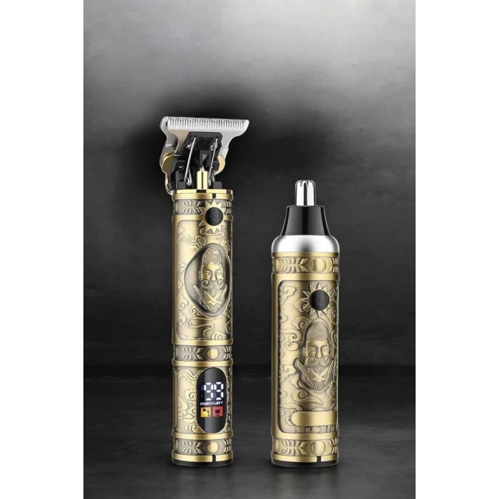 CEYLAN ADAM Yeni Nesil Tıraş Makinesi Pro 3 Başlıklı Dijital Göstergeli