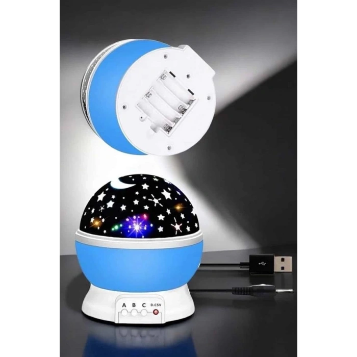 CEYLAN ADAM Yıldızlı Gökyüzü Projeksiyon Gece Lambası Hareketli Işık Şovu