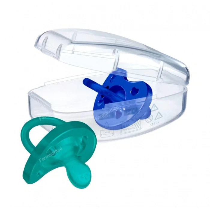 Chicco PhysioForma Soft 2li Silikon Emzik 16-36 Ay Erkek