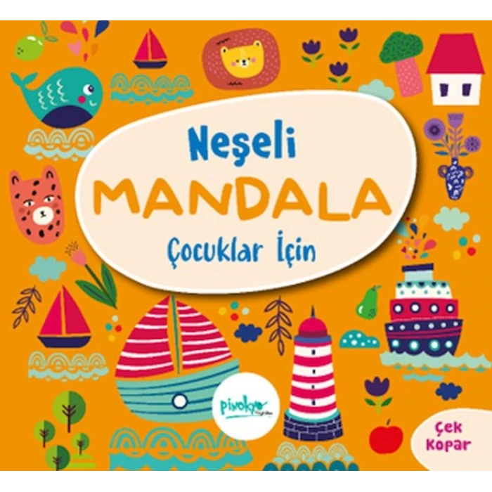 Çocuklar İçin Neşeli Mandala
