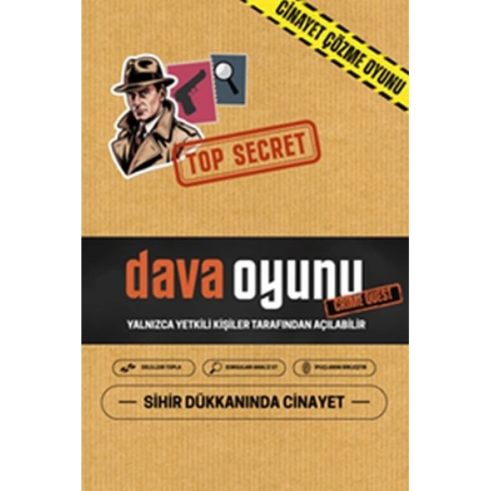 Dava Oyunu - Sihir Dükkanında Cinayet