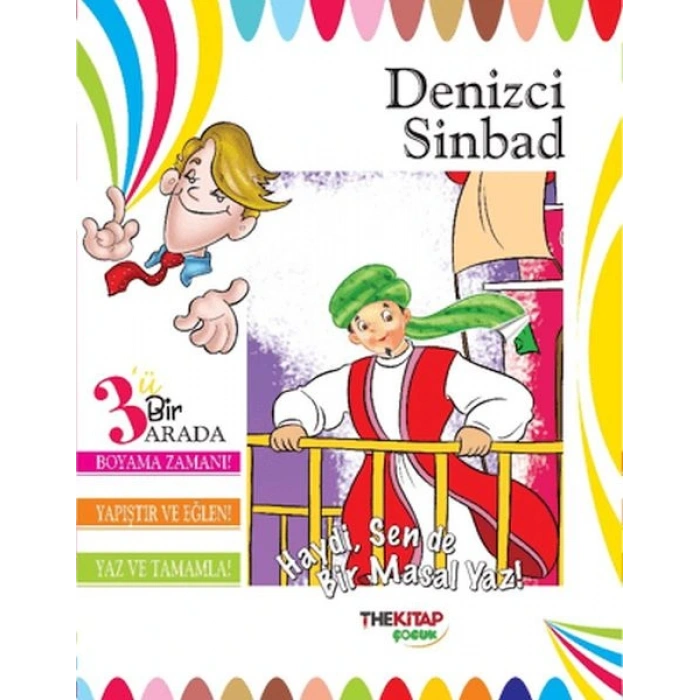Denizci Sinbad (Üçü Bir Arada Etkinlik Kitabı)