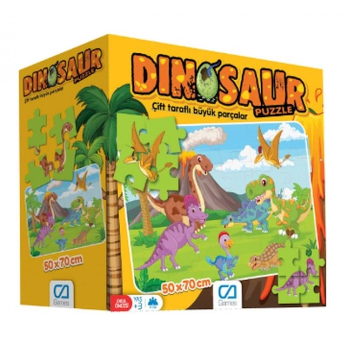 Dinozorlar Yer Puzzle