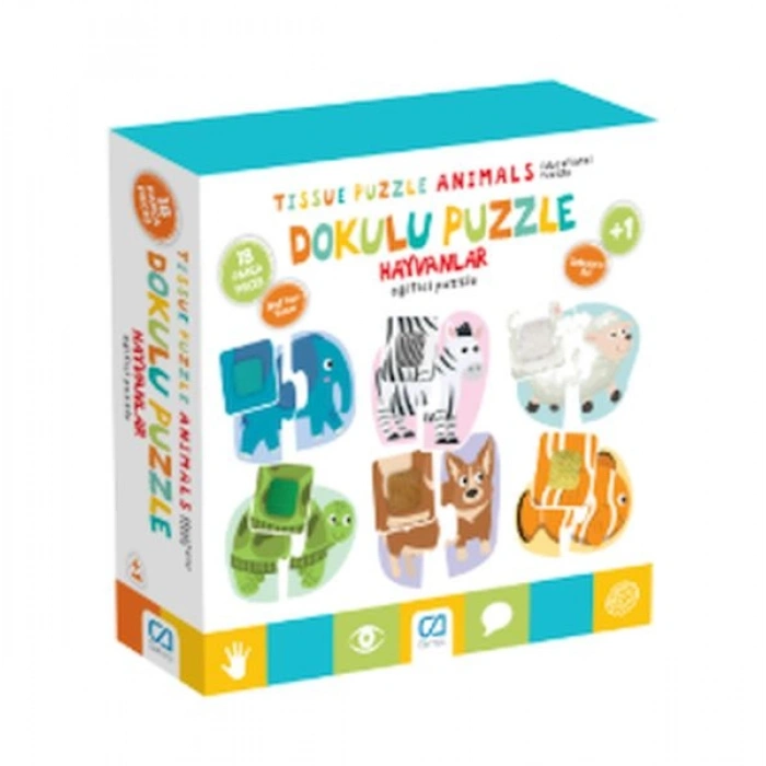 Dokulu Puzzle Hayvanlar