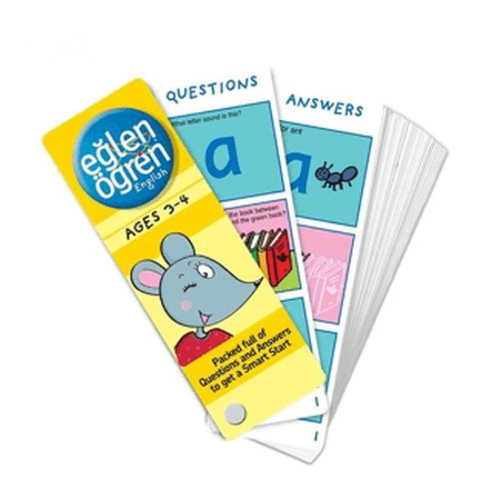 Eğlen Öğren English Time Card (3-4 Ages)