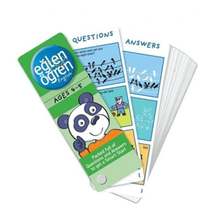 Eğlen Öğren English Time Card (4-5 Ages)