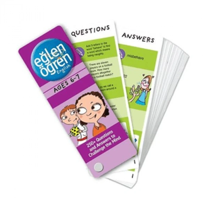 Eğlen Öğren English Time Card (6-7 Ages)