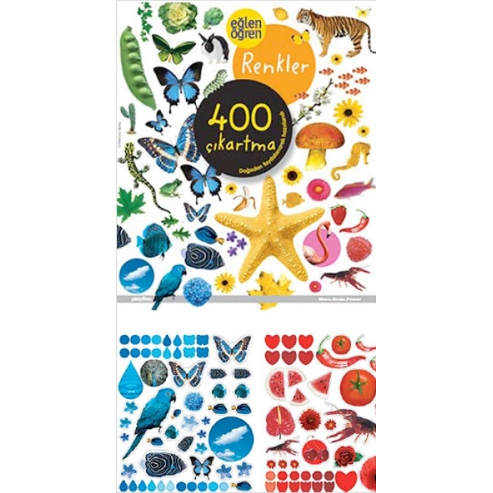 Eğlen Öğren - Renkler 400 Çıkartma