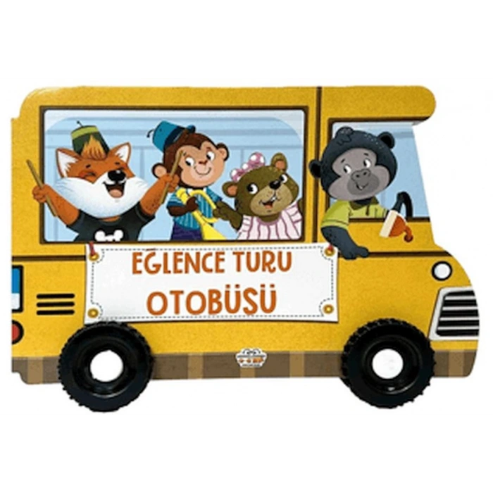 Eğlence Turu Otobüsü Tekerlekli Kitaplar
