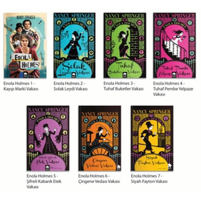 Enola Holmes Seti (7 Kitap)