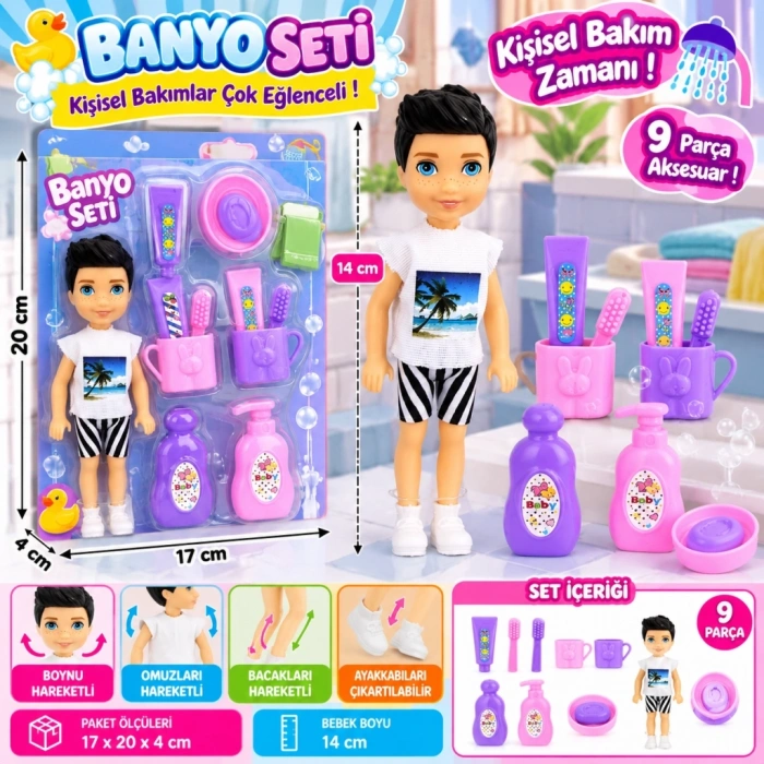 Erkek Bebek Kişisel Bakım Seti