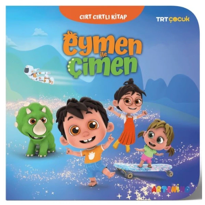 Eymen ile Çimen - Trt Çocuk Cırt Cırtlı Kitap