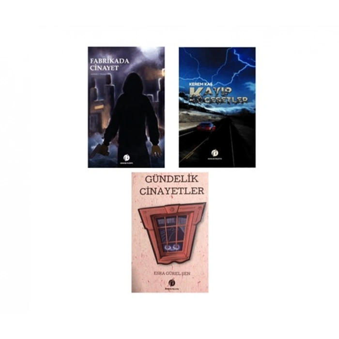 Fabrikada Cinayet & Kayıp Cesetler & Gündelik Cinayetler - Polisiye Gerilim Seti (3 Kitap Takım)