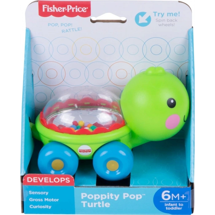 Fisher Price Poppity Araçlar - Kaplumbağa Bfh75