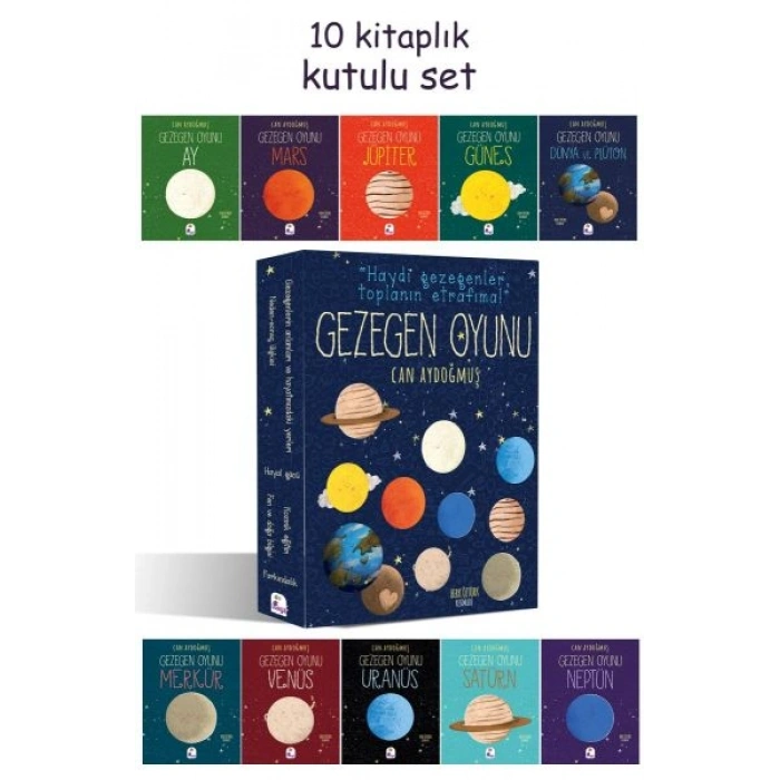 Gezegen Oyunu Seti – 10 Kitap Kutulu