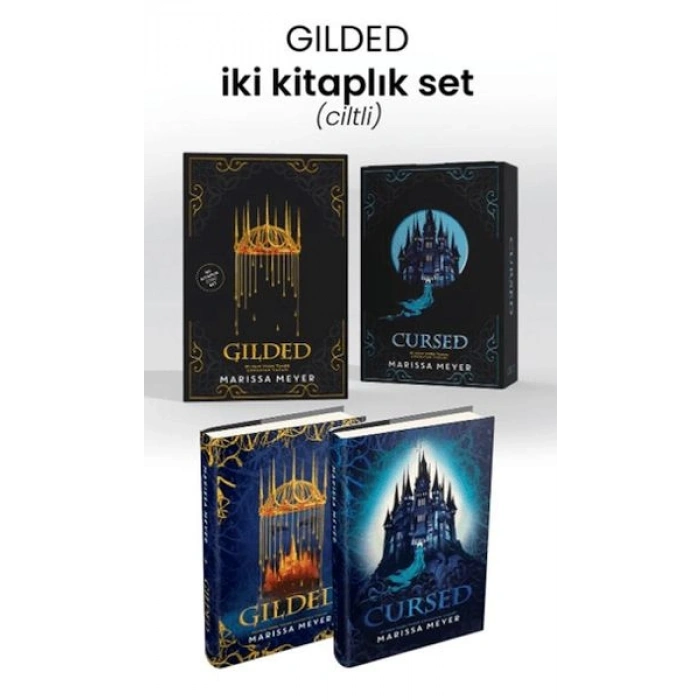 Gilded Serisi - İki Kitaplık Set