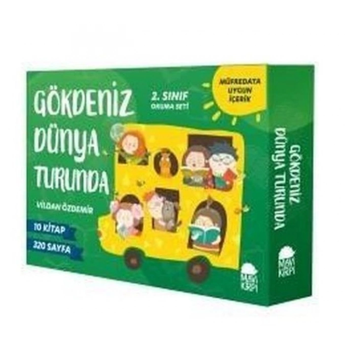 Gökdeniz Dünya Turunda 2. Sınıf Okuma Seti (10 Kitap)