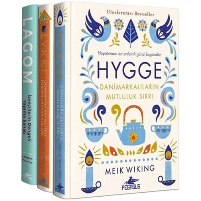 Hygge - Lykke - Lagom Set (3 Kitap Takım)