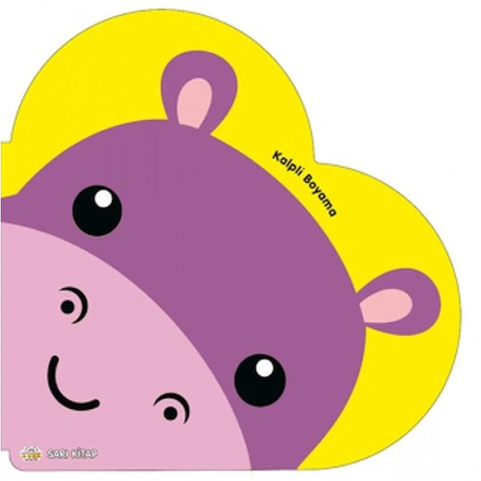 Kalpli Boyama - Sarı Kitap