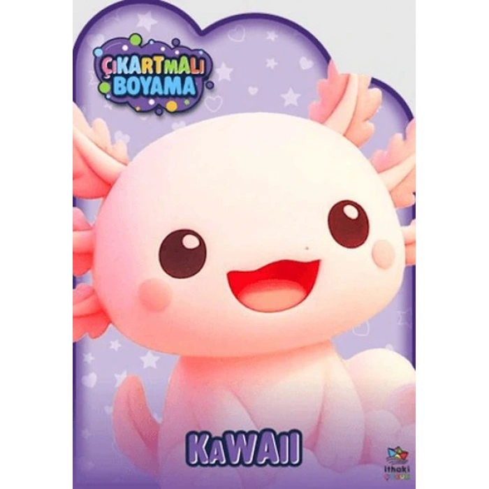 Kawaii Zamanı - Çıkartmalı Boyama Kitabı