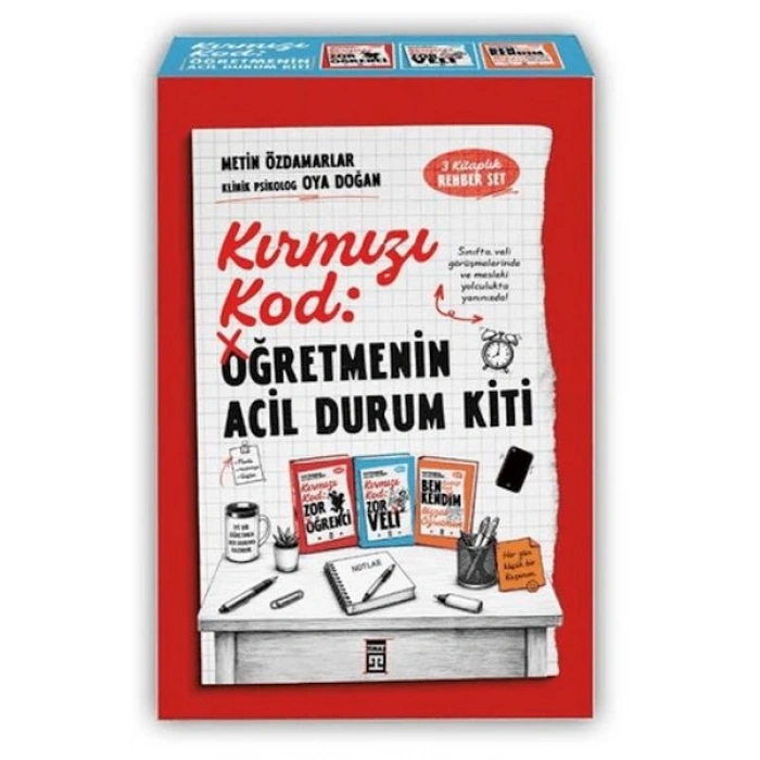 Kırmızı Kod: Öğretmenin Acil Durum Kiti (Set – 3 Kitap)