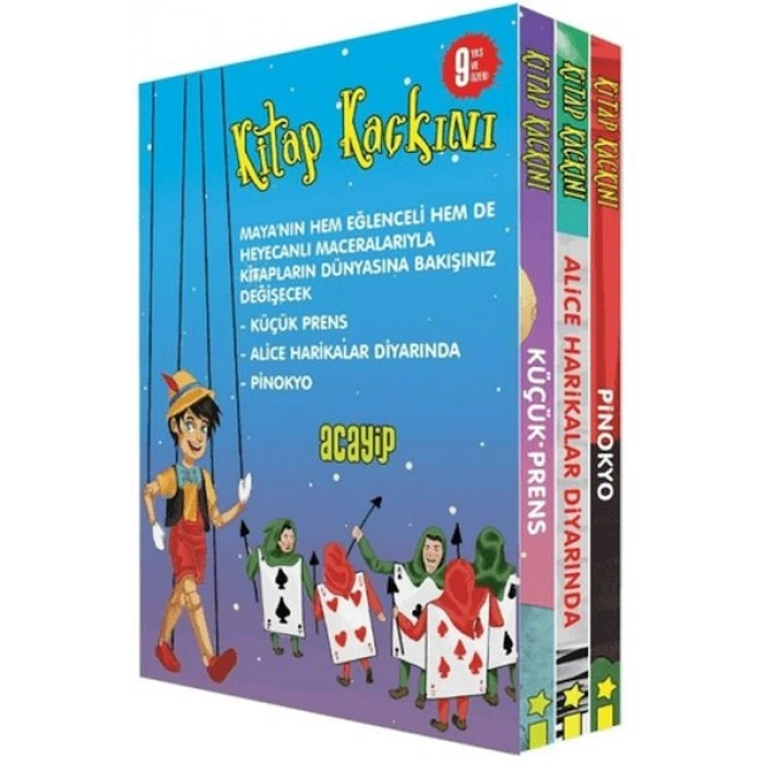 Kitap Kaçkını Kutulu Set