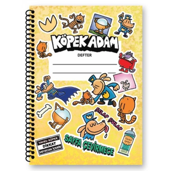 Köpek Adam Kareli Defter 1