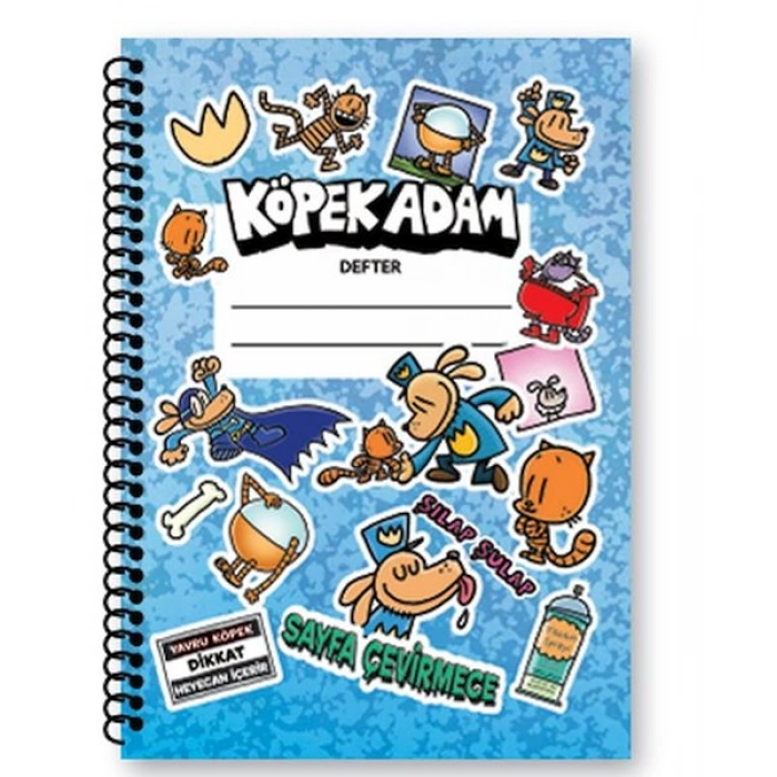 Köpek Adam Kareli Defter-4