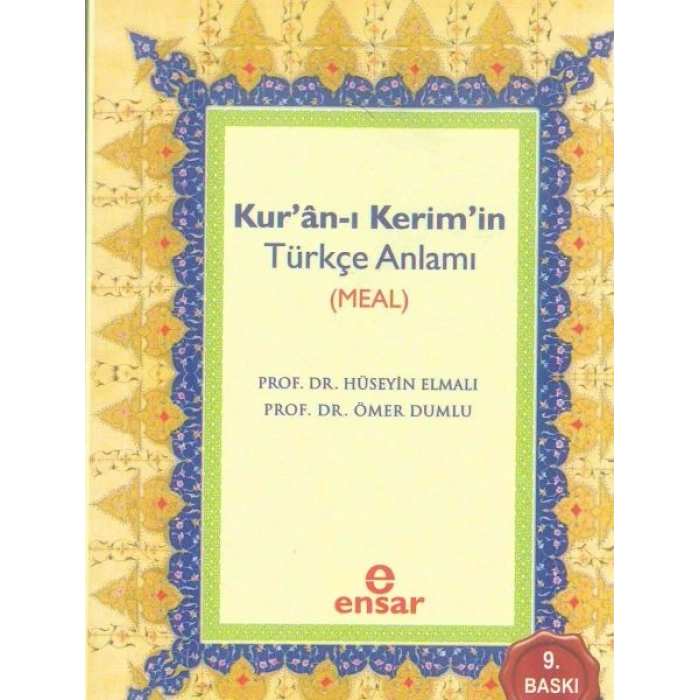 Kuran-ı Kerimin Türkçe Anlamı Meal (Cep Boy)