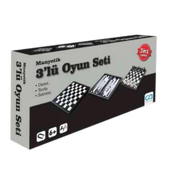 Manyetik 3Lü Oyun Seti