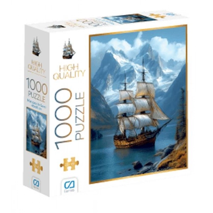 Manzara Ve Gemi Puzzle 1000